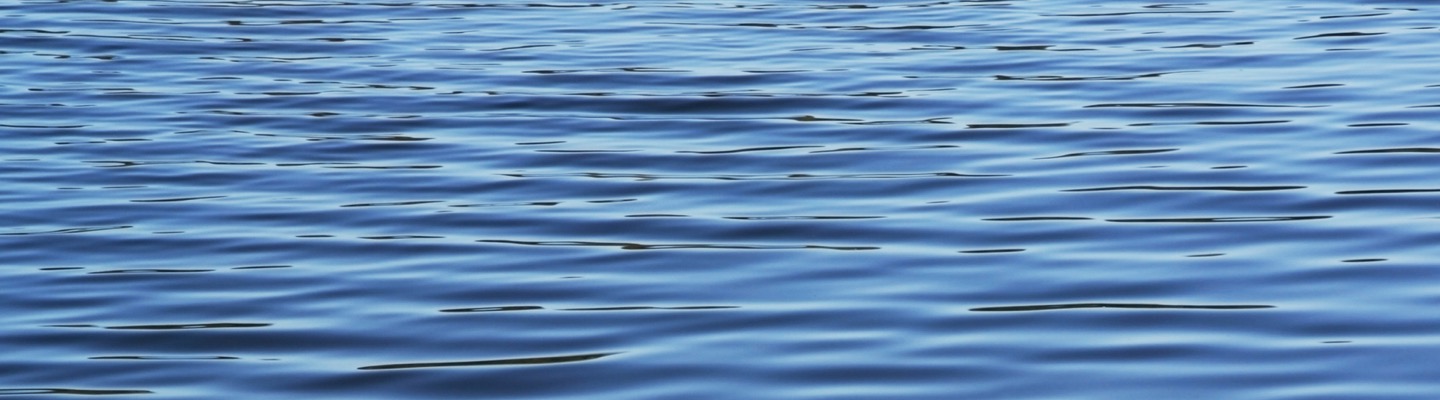rippling water on a lake